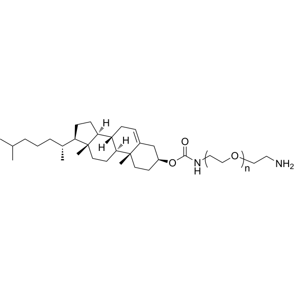 Cholesterol-PEG-amine (MW 3400)